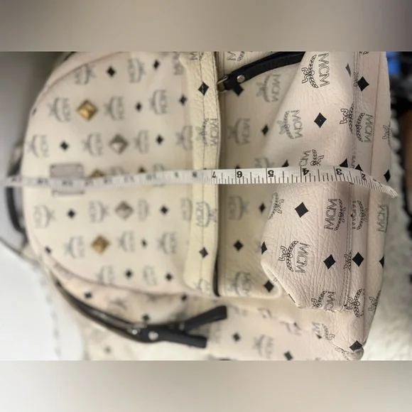Authentic MCM Studded Backpack - Picture 12 of 14